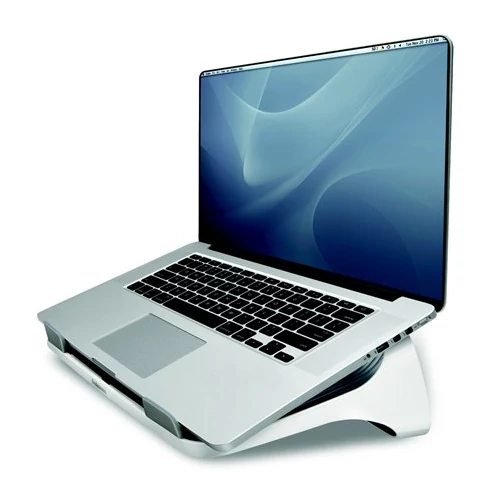 Laptop állvány, FELLOWES I-Spire Series™, fehér-grafitszürke