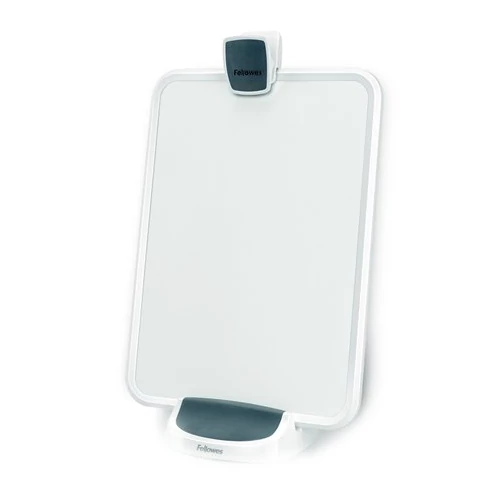 Irat- és tablet tartó, FELLOWES I-Spire Series™, fehér-grafitszürke