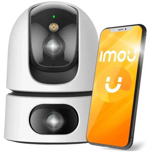 IMOU Ranger Dual /5MP fix lencse +5MP PT lencse/3,6mm/SD/Smart Tracking/kétirányú hang/Dual lencsés PT wifi kamera