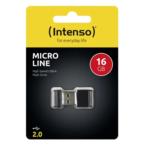 Intenso 16GB Micro Line Black
