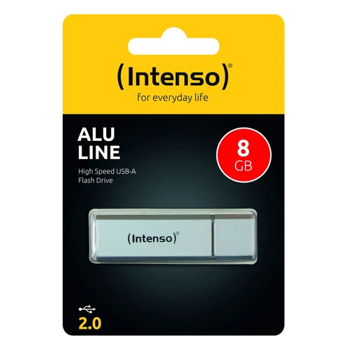 Intenso 8GB Alu-Line Silver