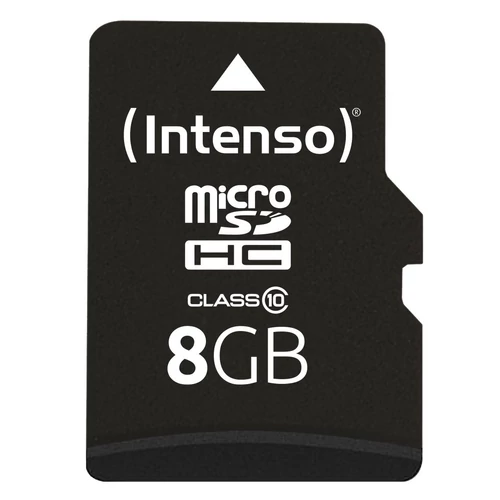 Intenso 8GB microSD Class 10 adapter nélkül