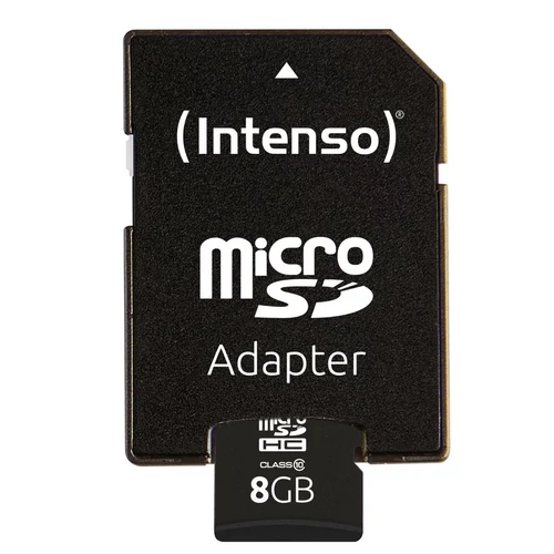 Intenso 8GB microSD Class 10 adapter nélkül