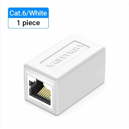 CSATLAKOZÓ FTP (Cat.6,Keystone jack,fehér), 5db, Vention