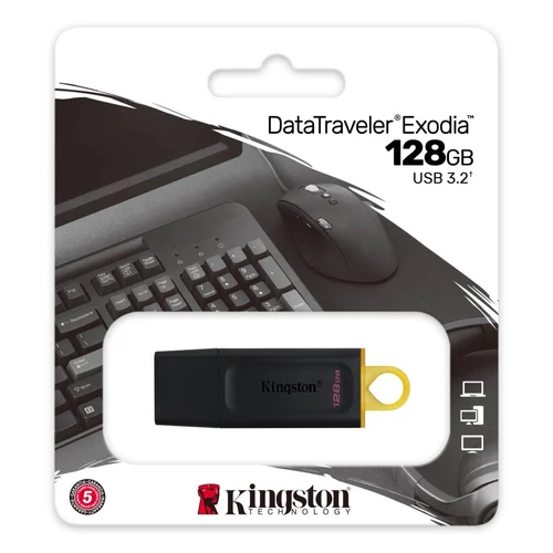Kingston 128GB USB3.2 DataTraveler Exodia (DTX/128GB) pendrive
