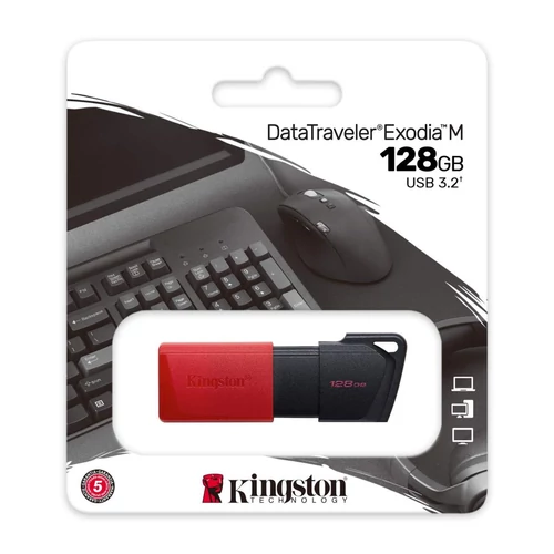 Kingston 128GB USB3.2 DataTraveler Exodia M (DTXM/128GB) pendrive