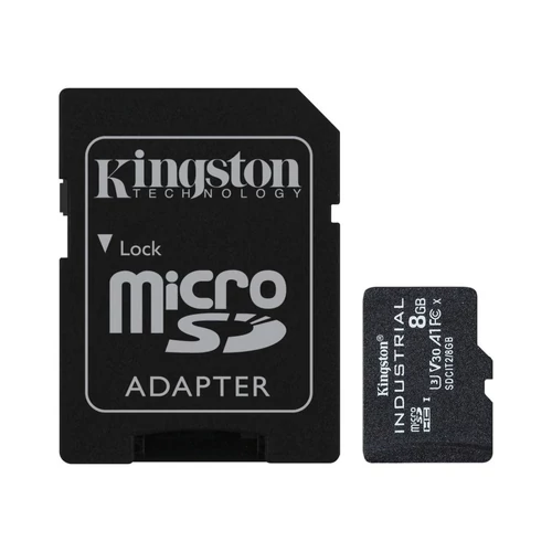 Kingston 32GB SD micro Industrial (SDHC Class 10 A1) (SDCIT2/32GB) memória kártya + olvasó