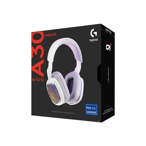Logitech Astro A30 Wireless Bluetooth Gaming Headset White