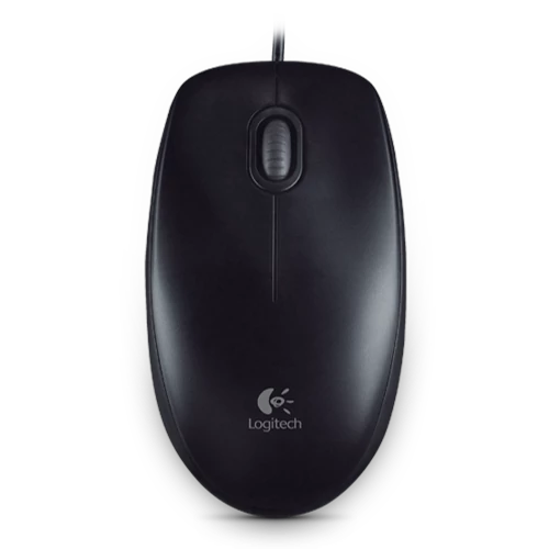 Logitech OEM B100 USB fekete egér