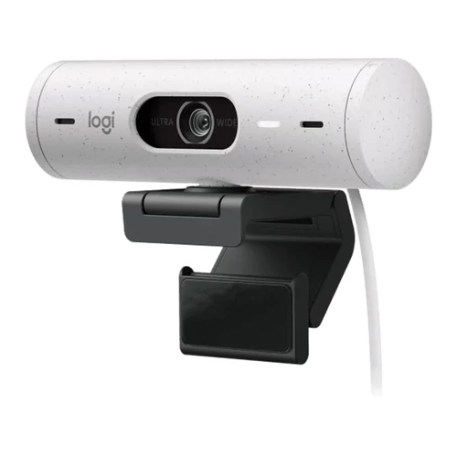 Logitech Brio 500 Full HD mikrofonos fehér webkamera