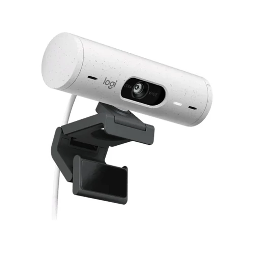Logitech Brio 500 Full HD mikrofonos fehér webkamera