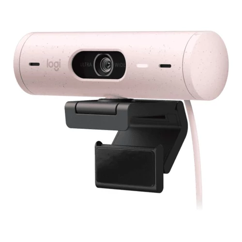 Logitech Brio 500 Full HD mikrofonos rózsaszín webkamera