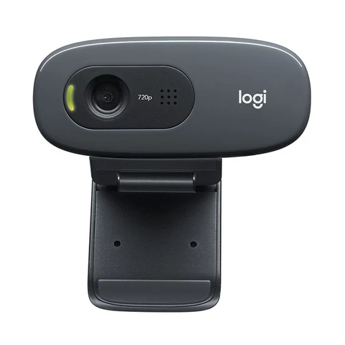 Logitech C270 720p fekete mikrofonos webkamera