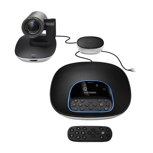 Logitech Group közepes és nagy méretű tárgyalókba videokonferencia csomag