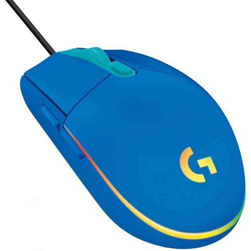 Logitech G203 Lightsync kék gamer egér