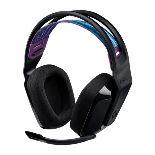 Logitech G535 Lightspeed vezeték nélküli fekete gamer headset