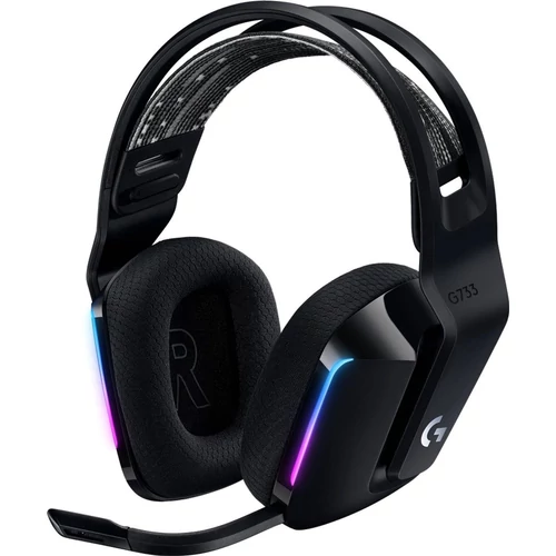 Logitech G733 Lightspeed Wireless RGB fekete gamer headset