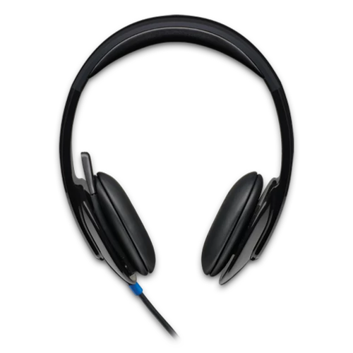 Fejhallgató, mikrofonnal, USB csatlakozás, LOGITECH 