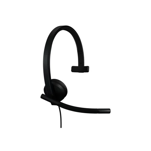 Logitech H570E Teams USB-C Mono Headset Black