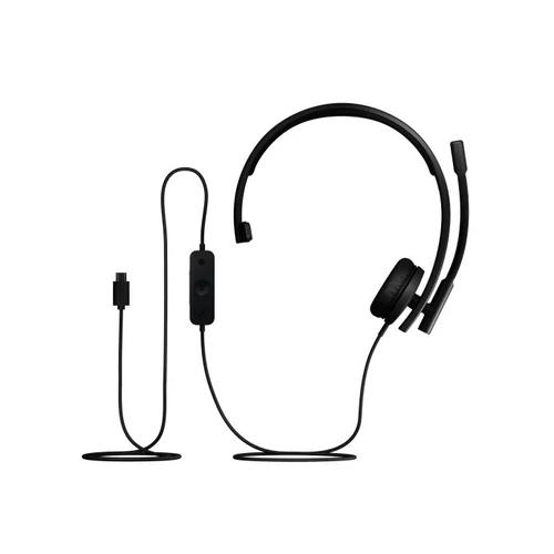 Logitech H570E Teams USB-C Mono Headset Black