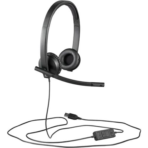 Logitech H570e USB fekete headset