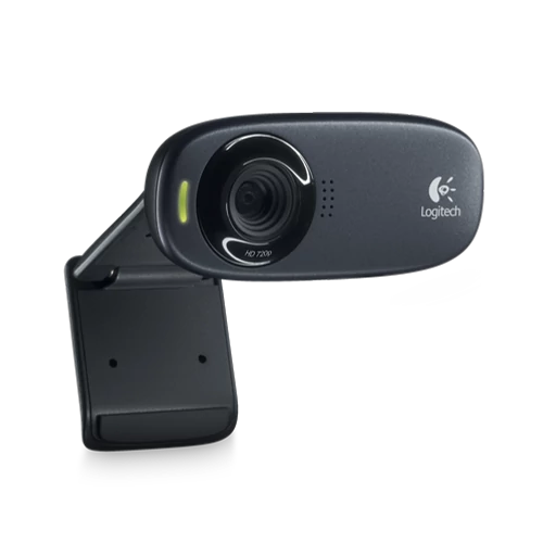 Logitech C310 720p mikrofonos fekete webkamera