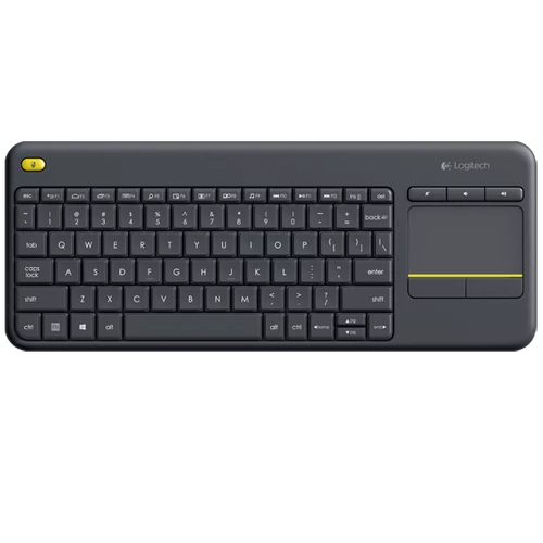 Logitech K400 Plus Wireless Touch Keyboard Black US