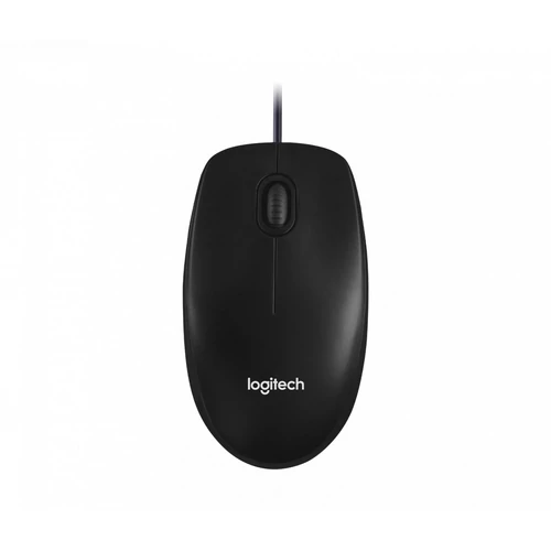 Logitech M100 USB fekete egér