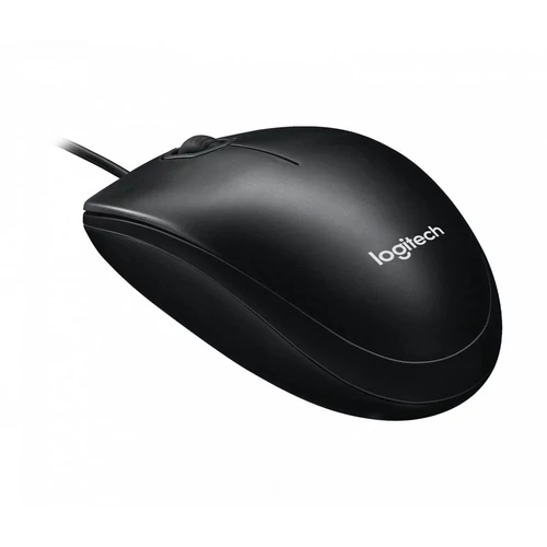 Logitech M100 USB fekete egér