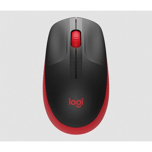 Logitech M190 piros vezeték nélküli egér