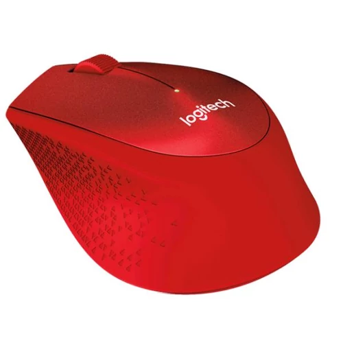 Logitech M330 Silent vezeték nélküli piros egér