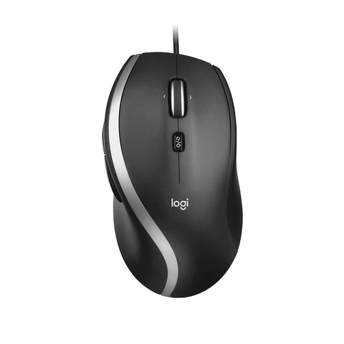 Logitech Egér - M500S ( Vezetékes, Optikai, Fekete, USB, 4000dpi)