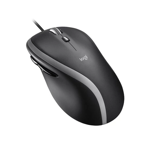 Logitech Egér - M500S ( Vezetékes, Optikai, Fekete, USB, 4000dpi)