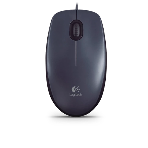 Logitech M90 USB fekete egér