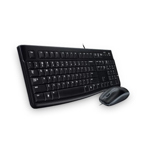 Logitech MK120 HUN fekete USB billentyűzet + egér