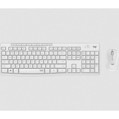 Logitech MK295 Silent HUN fehér vezeték nélküli billentyűzet + egér
