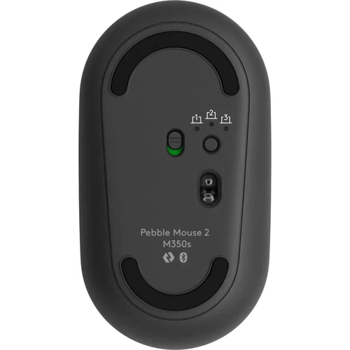 Logitech Pebble Mouse 2 vezeték nélküli grafit egér