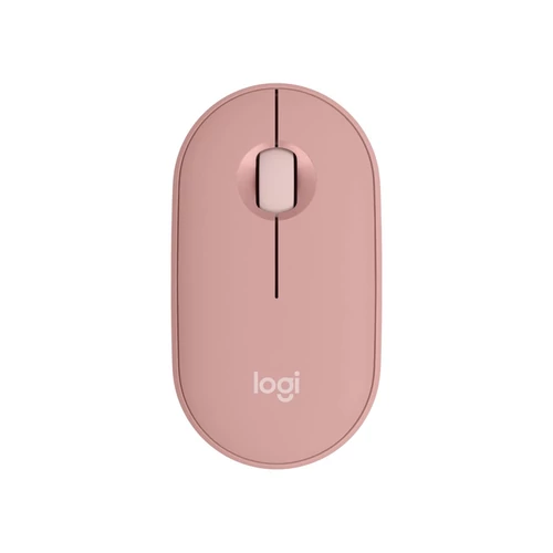 Logitech M350S Pebble Mouse 2 vezeték nélküli rózsaszín egér