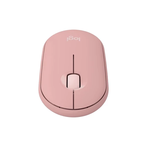 Logitech M350S Pebble Mouse 2 vezeték nélküli rózsaszín egér