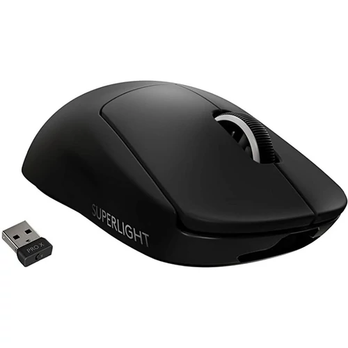 Logitech PRO X Superlight fekete vezeték nélküli egér