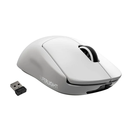 Logitech PRO X Superlight fehér vezeték nélküli egér