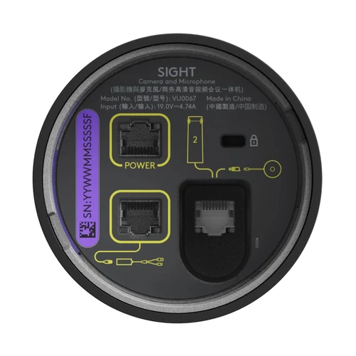 Logitech Sight Konferencia kamera Graphite