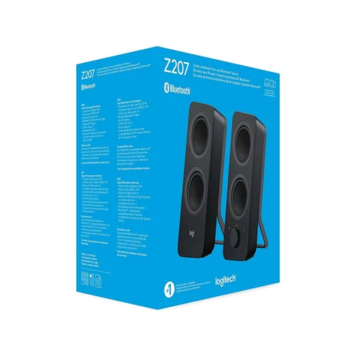 Logitech Z207 5W Bluetooth fekete hangszóró
