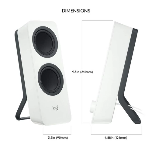 Logitech Z207 5W Bluetooth fehér hangszóró