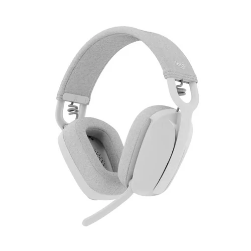 Logitech Zone Vibe 100 Bluetooth mikrofonos fehér fejhallgató