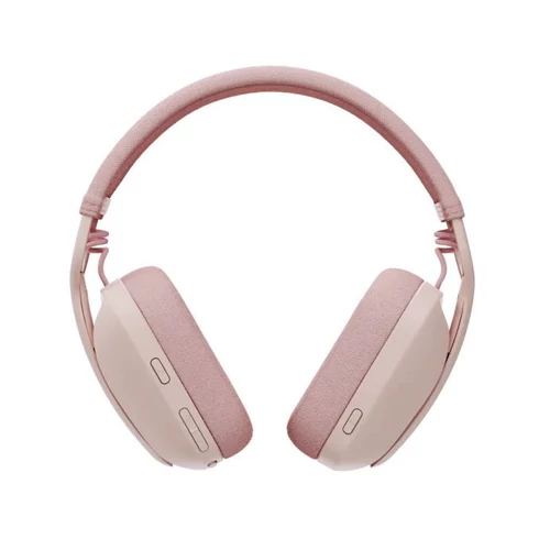 Logitech Zone Vibe 100 Bluetooth mikrofonos rózsaszín fejhallgató