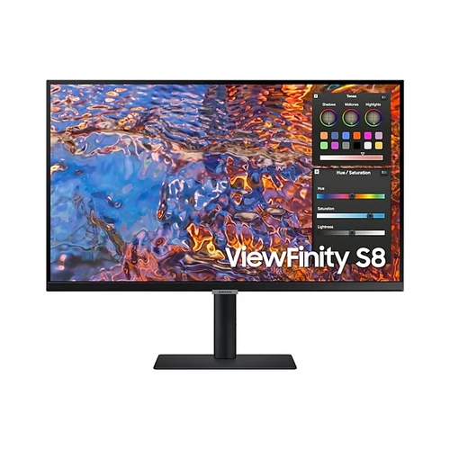 SAMSUNG LS27B800PXPXEN 27inch 16:9 3840x2160 IPS 5ms HDR400 HAS/Swivel/Pivot/Tilt HDMI/DP/USB-C 90W/LAN USB3 Hub VESA 10