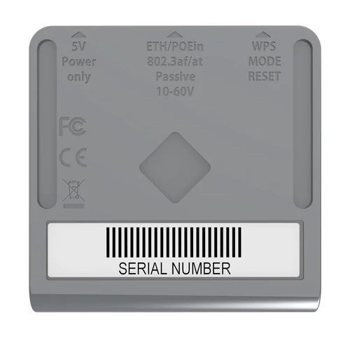 MikroTik mAP lite 64MB RAM, 1xLAN, 2,4GHz integrált antennás wifi router