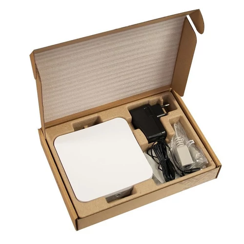 MikroTik SXTsq Lite5, 16dBi 5GHz antenna, Dual Chain 802.11an wireless, 1xLAN, L3