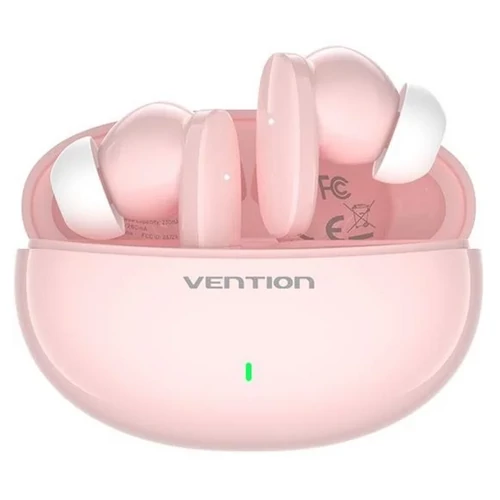FÜLHALLGATÓ SPORT (TWS,USB-C,Mic Wifi headset,Pink), Vention